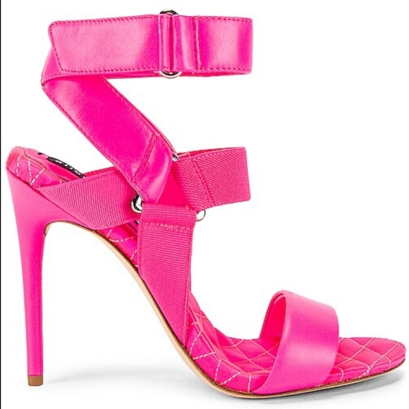 ALICE & OLIVIA neon pink talene heel - Picture 1 of 5